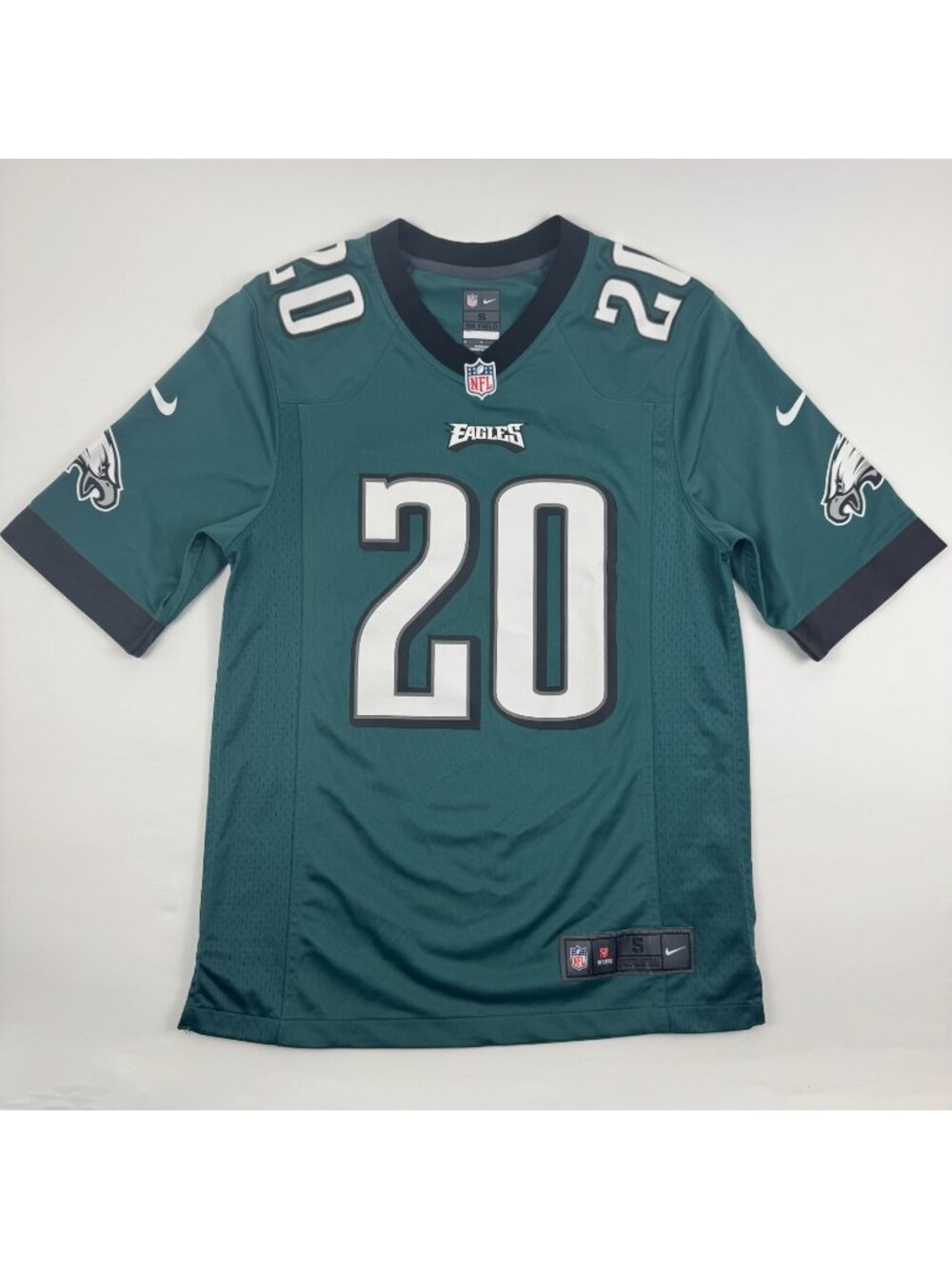 NIKE Philadelphia Eagles Brian Dawkins Jersey Small S Midnight Green NFL - Picture 1 of 13